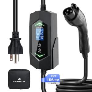 Portable Level 2 EV Charger - Smart and Weatherproof