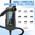Portable Level 2 EV Charger - Smart and Weatherproof