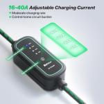 RhEVchar 40A Adjustable Level 2 EV Charger