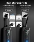 Bokman Tesla Mobile Charger, 20ft Cable, NEMA Plug