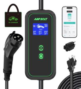 Ampbolt Portable EV Charger with Smart App