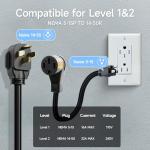 Portable 7.2kW Level 2 EV Charger with Adapters