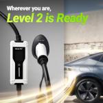 Portable 40 Amp Level 2 EV Charger with 25FT Cable