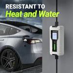 Portable 40 Amp Level 2 EV Charger with 25FT Cable