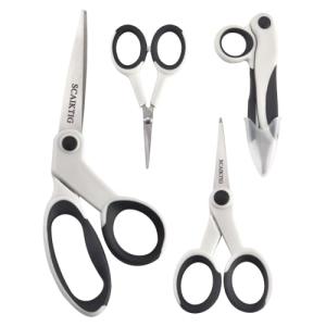 Premium Sewing Scissors Set for Quilting and Crafts