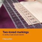 Fiskars 3" x 18" Acrylic Quilting Ruler