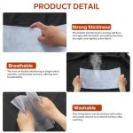 Lightweight White Iron-On Fusible Interfacing, 17in x 30yd