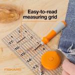 Fiskars 3" x 18" Acrylic Quilting Ruler