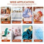 Lightweight White Iron-On Fusible Interfacing, 17in x 30yd