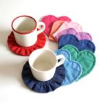 Aubliss 50pc Floral Cotton PreCut Fabric Bundle