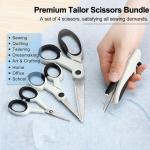 Premium Sewing Scissors Set for Quilting and Crafts
