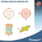 Cute Magnetic Needle Minder Set for Quilting