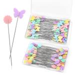 200PCS Flat Head Sewing Pins for Quilting