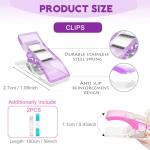 50 Pack of Colorful Sewing and Quilting Clips