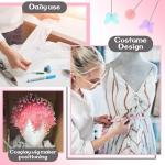 200PCS Flat Head Sewing Pins for Quilting