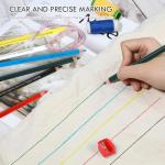 12-Piece Fabric Pencil Set for Quilting and Sewing