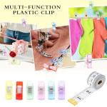 50 Pack of Colorful Sewing and Quilting Clips