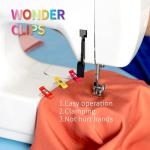 100 Pack of Colorful Sewing and Quilting Clips