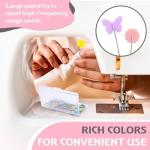 200PCS Flat Head Sewing Pins for Quilting