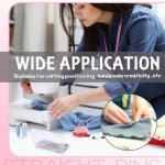 200PCS Flat Head Sewing Pins for Quilting