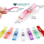 Doukey 50PCS Jumbo Sewing Clips for Quilting