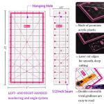 Rotary Cutter Set with Blades, Cutting Mat & Rulers