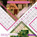 Rotary Cutter Set with Blades, Cutting Mat & Rulers