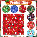 42-Piece Christmas Fabric Bundle for Quilting