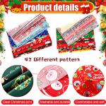 42-Piece Christmas Fabric Bundle for Quilting
