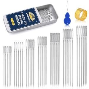 35 Piece Large Eye Sewing Needle Set