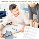 12pc Non-Slip Silicone Quilting Ruler Grips