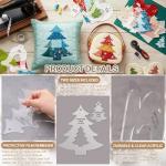 Kigley 3-Piece Christmas Quilt Template Set