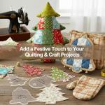 Kigley 3-Piece Christmas Quilt Template Set