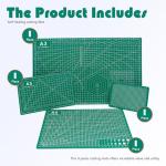 Double-Sided Cutting Mats - 4 Pack Set