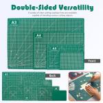 Double-Sided Cutting Mats - 4 Pack Set