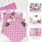 42-Piece Pink Charm Pack for Quilting Projects