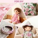 42-Piece Pink Charm Pack for Quilting Projects