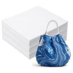 100 Cotton Fabric Squares 10x10 Inches - White