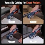 Katerk Cordless Electric Scissors with LED Light