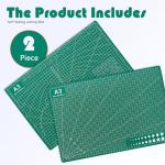 Double-Sided Self-Healing Rotary Cutting Mat, 12” x 18”