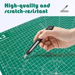 Double-Sided Self-Healing Rotary Cutting Mat, 12” x 18”