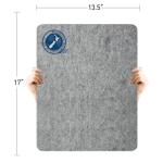 17" x 13.5" New Zealand Wool Pressing Mat