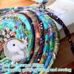 Cotton Blend Jelly Roll Batting Strips - 100 Yards