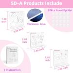 Quimarale Swirl Free Motion Quilting Templates