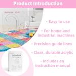 Quimarale Swirl Free Motion Quilting Templates