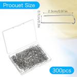 300pcs U-Shaped Fork Pins for Quilting and Crafts