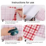 HexaHive Fusible Batting Tape for Quilting - 2 Rolls