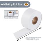 HexaHive Fusible Batting Tape for Quilting - 2 Rolls