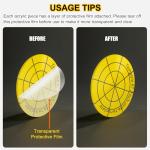 Acrylic Quilting Template Ruler Set - 10 Pieces