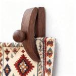 Walnut Wall Hangers for Quilts and Tapestries